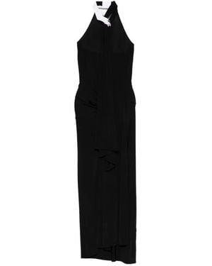 Vivetta Maxikleid mit Neckholder - Schwarz