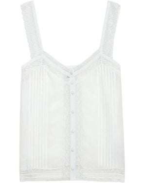 Zadig & Voltaire Celite Tank Top - White