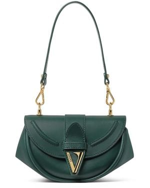 Versace Small Virtus Shoulder Bag - Green