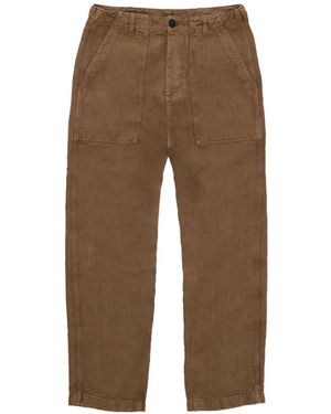 Fortela Newfatigue Patch-Pocket Trousers - Natural
