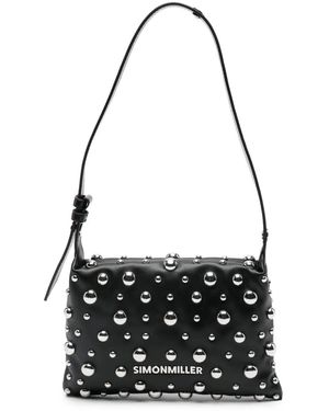 Simon Miller Studded Shoulder Bag - Black