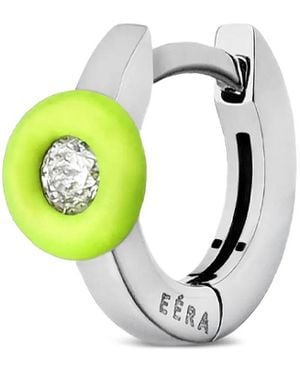 Eera 18K Mini Roma Diamond Earring - White