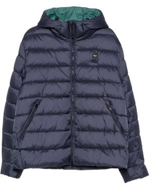 Blauer Hooded Padded Jacket - Blue