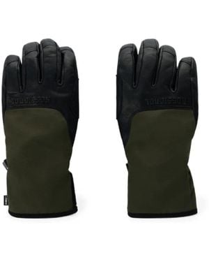 Rossignol Handschoenen Met Klittenband En Logo-Reliëf - Zwart