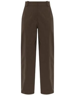 IRO Ellena Straight-Le Pants - Brown