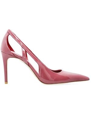 Stuart Weitzman Stuart Power Cutout 85 Court Shoes - Pink