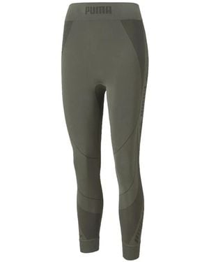 PUMA Logo-Waist Leggings - Green