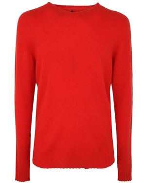 MD75 Crew Neck Cashmere Jumper - Red