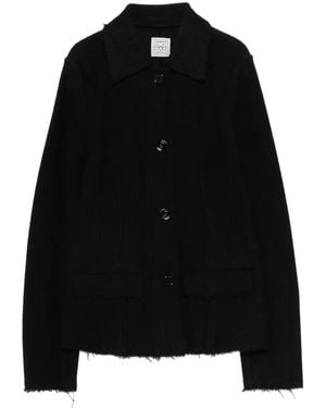 TOTEME カットオフエッジ ジャケット - ブラック