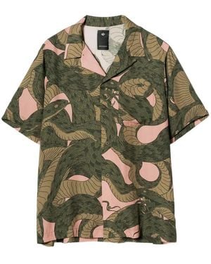 Maharishi 1480 Snakeskin Shirt - Green