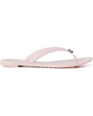 Casadei Chanclas Con Apliques - Rosa