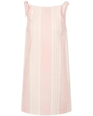 Posse Rosie Striped Mini Dress - Pink