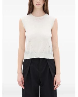Ann Demeulemeester Roka Tank Top - White