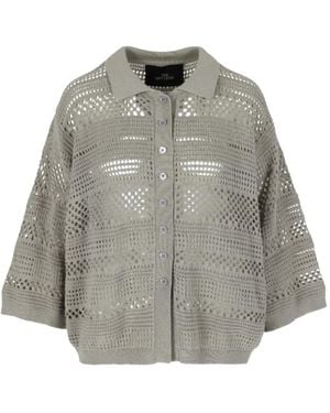 Mr. Mittens Cardigan Thilda En Crochet - Grey