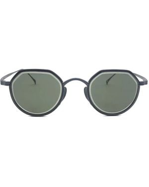Kame Mannen Geometrische Kmn 1231 Sonnenbrille - Grau