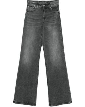 Dondup Cotton-Blend Jeans - Grey