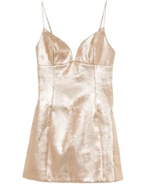 Acler Bartin Mini Dress - Natural