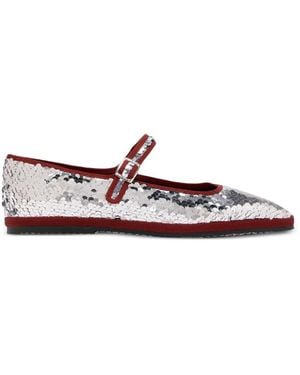 Capulet Bambinetta Pietra Ballet Flats - White
