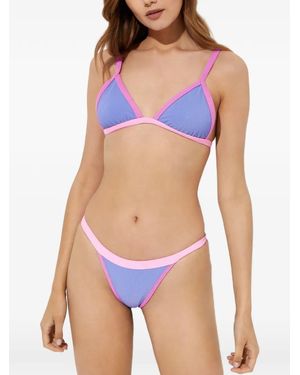 Beach Riot Top Bikini Mika - Blu