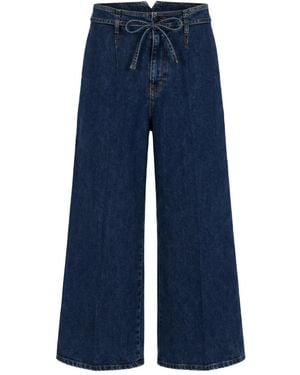 Etro Logo-Embroidered Jeans - Blue