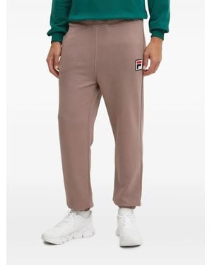 Fila Baydon Trainingsbroek Met Logo-Patch - Naturel