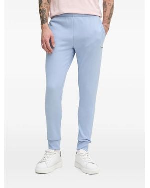 Lacoste Logo-Patch Track Pants - Blue