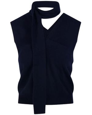 Lisa Yang Gilet Ellisyn - Blue