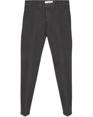 Briglia 1949 Tapered Chino Trousers - Grey