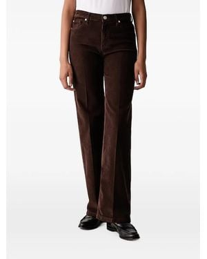 Joop! Corduroy Flared Trousers - Black