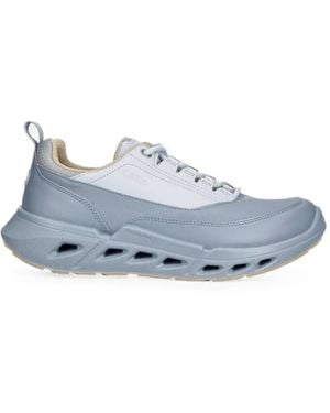 Ecco Biom 720 Panelled Trainers - Blue