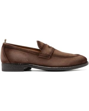 Officine Creative Emory Caou Loafers - Brown