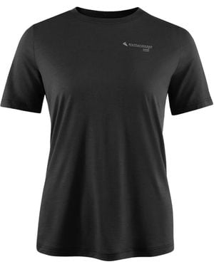 Klättermusen Graphic-Print Short-Sleeve T-Shirt - Black