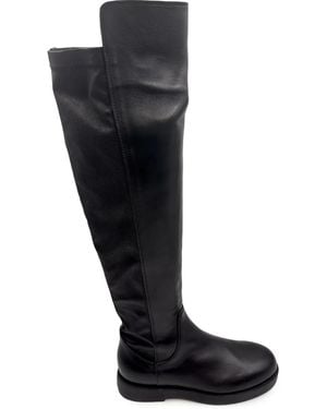 Agl Attilio Giusti Leombruni Cuissardes En Cuir - Black