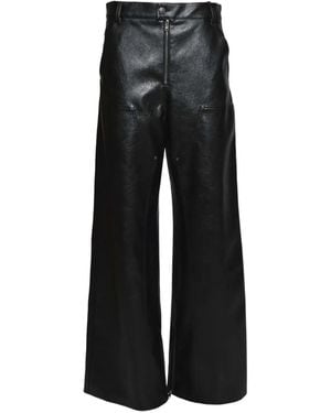 MSGM Zip Trousers - Black