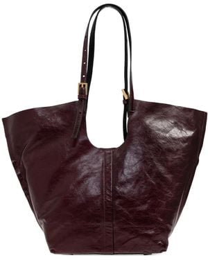 AllSaints Ara Schultertasche mit Schnallenriemen - Braun
