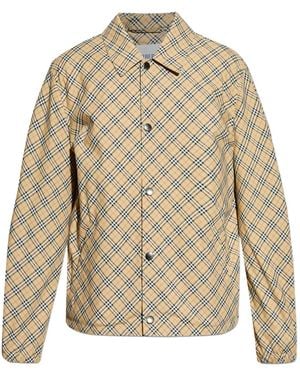 Burberry Checked overshirt - Weiß