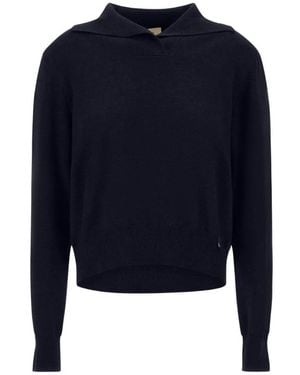 Herno Pullover Mit V-Ausschnitt - Blau
