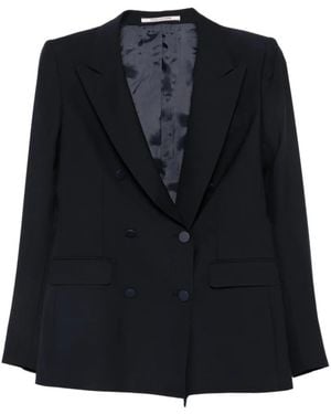 Tagliatore Chaqueta Con Solapas De Pico - Azul