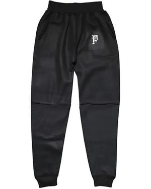 PROTOTYPES Logo-Detail Track Trousers - Black