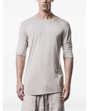 Thom Krom Seam-Detail T-Shirt - Grey