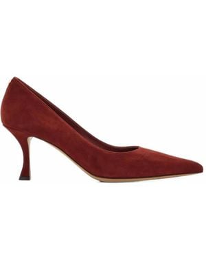 Ferragamo Pump Shoes - Red