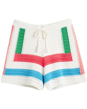 Chinti & Parker Capri Shorts - Weiß