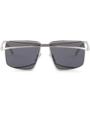 Prada Lunettes De Soleil À Monture Carrée - Gris