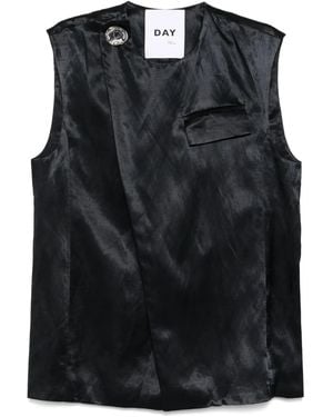 Day Birger et Mikkelsen Marlin Hghshne Waistcoat - Negro