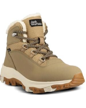 Jack Wolfskin Everquest Texapore Lace-Up Boots - Natural