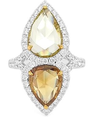 HYT Jewelry Diamond Cocktail Ring - Metallic