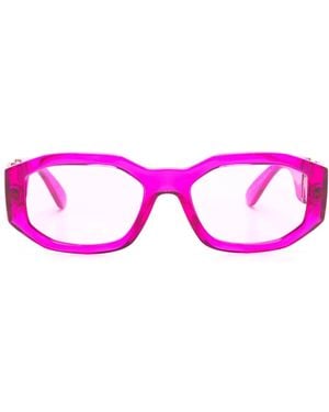Versace Medusa Biggie Rectangle-Frame - Pink