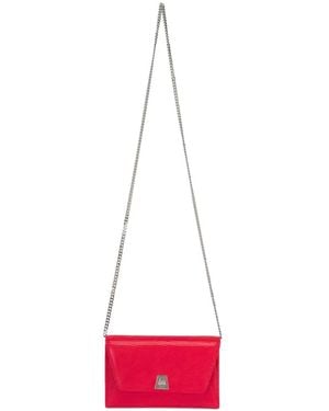 Akris Bolso De Mano Con Cadena - Rojo