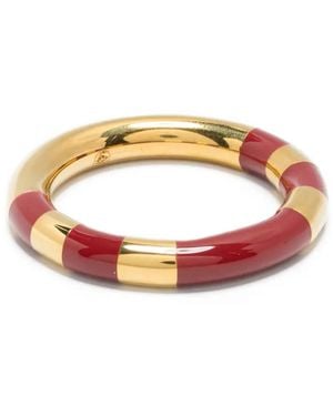 Aurelie Bidermann Enamel ring - Weiß