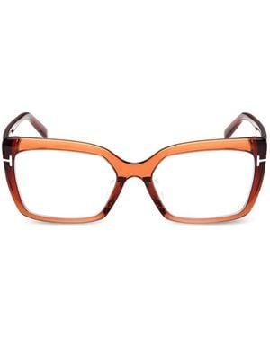 Tom Ford Full-Rim Glasses - Brown